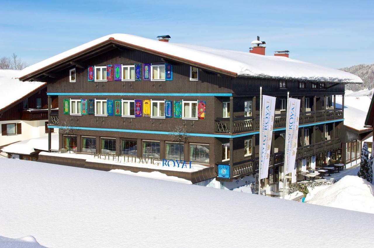 אוברשטאופן Alpin & Wellness Resort Hotel Ludwig Royal מראה חיצוני תמונה